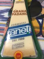 Mängden socker i Grana Padano
