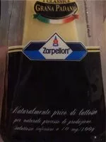 Mängden socker i Grana padano