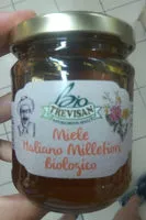 Mängden socker i Miels Italiani Miellefiori Biologico