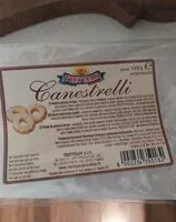 Mängden socker i Canestrelli