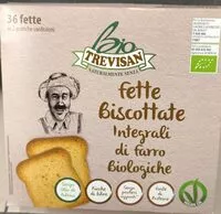 Mängden socker i Fette biscottate integrali di farro bio