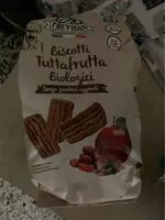 Mängden socker i Biscotti tutta frutta biologici