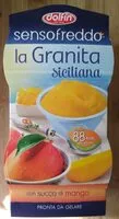 Mängden socker i La Granita Siciliana