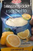 Mängden socker i Sensofreddo il sorbetto al limone di Sicilia