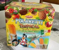 Mängden socker i Polaretti tropical