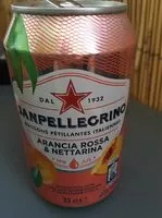 Mängden socker i Sanpellegrino Arancia Rossa & Nettarina