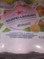 Mängden socker i SANPELLEGRINO Momenti bois gazeuse aromatisée clémentine peche 6x33cl
