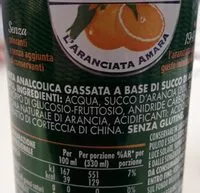 Mängden socker i Boisson aranciata amara