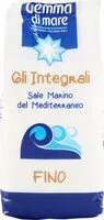 Mängden socker i Gli integrali sale marino del mediterraneo fino
