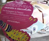 Mängden socker i Colomba Orange et Chocolat