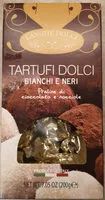 Mängden socker i tartufi dolci bianchi e neri