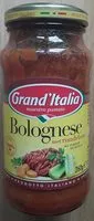 Mängden socker i Bolognese