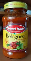 Mängden socker i Bolognese rundvlees