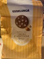Mängden socker i Frollini con cacao e nocciole