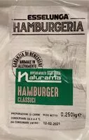 Mängden socker i Hamburger classici