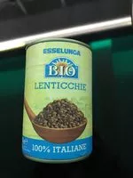 Mängden socker i lenticchie BIO