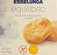 Mängden socker i Focaccine senza glutine