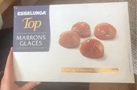 Mängden socker i Marrons glaces