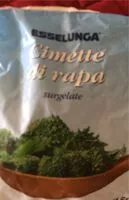 Mängden socker i Cimette di rapa surgelate