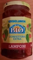 Mängden socker i Confettura extra lamponi