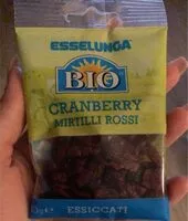 Mängden socker i mirtilli rossi essiccati