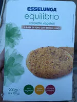 Mängden socker i Cotolette vegetali tofu semi di lino
