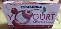 Mängden socker i Yogurt intero ciliegia in pezzi