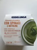 Mängden socker i vellutata di verdure con spinaci e bietoline