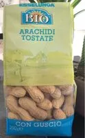 Mängden socker i Arachidi tostate con guscio