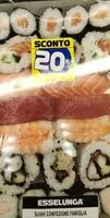 Mängden socker i Sushi Esselunga famiglia
