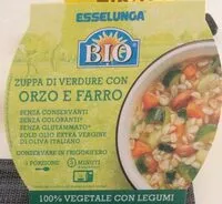 Mängden socker i Zuppa di verdure con orzo e farro