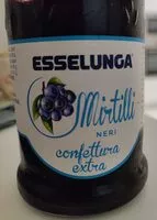 Mängden socker i Confettura extra di mirtilli neri