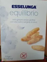 Mängden socker i Equilibrio mini grissini senza glutine
