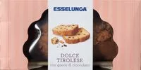 Mängden socker i Dolce Tirolese con gocce di cioccolato