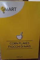 Mängden socker i Corn flakes fiocchi di mais