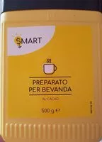 Mängden socker i Preparato per bevanda al cacao