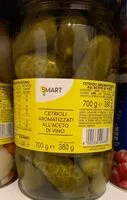 Mängden socker i Cetrioli aromatizzati all’aceto di vino
