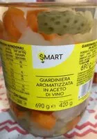 Mängden socker i Giardiniera aromatizzata in aceto bianco