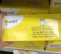 Mängden socker i Succo di Albicocca