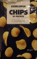 Mängden socker i Chips di patate classiche