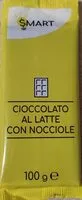Mängden socker i Cioccolato al latte con nocciole