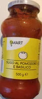 Mängden socker i sugo al pomodoro e basilico
