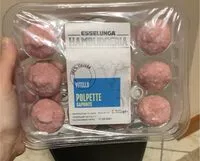 Mängden socker i Polpette di vitello