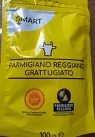 Mängden socker i Parmigiano reggiano grattugiato