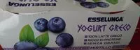 Mängden socker i Yogurt greco mirtillo