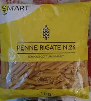 Mängden socker i Penne rigate n°26