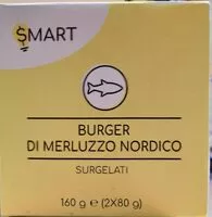 Mängden socker i BURGER DI MERLUZZO NORDICO