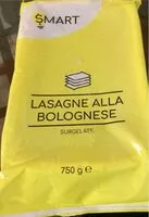 Mängden socker i Lasagne alla bolognese