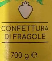 Mängden socker i Confettura di fragole