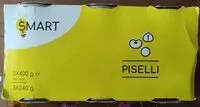Mängden socker i Piselli